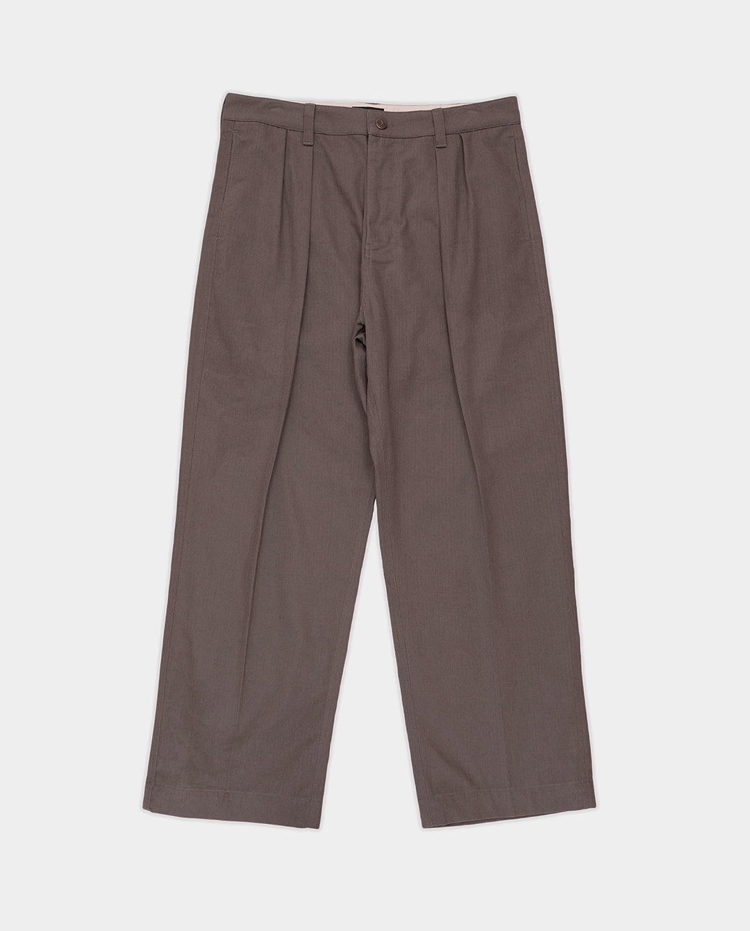 Passport - Herringbone Leagues Club Pant - Dusty Brown Pants Passport