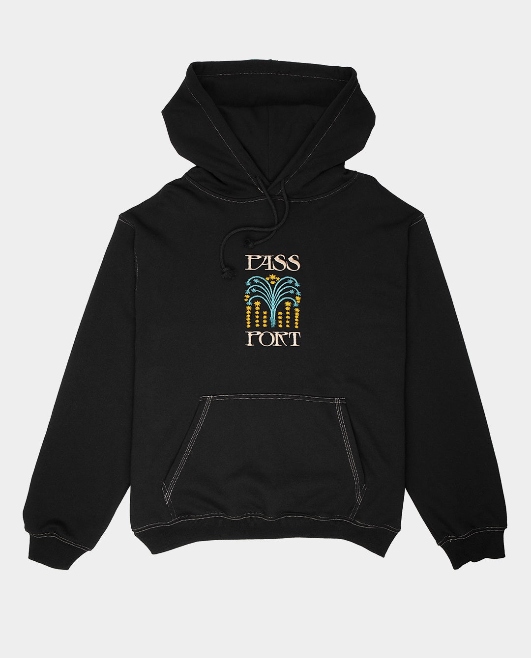 Passport - Roman Candle Hoodie - Black Hoodies Passport