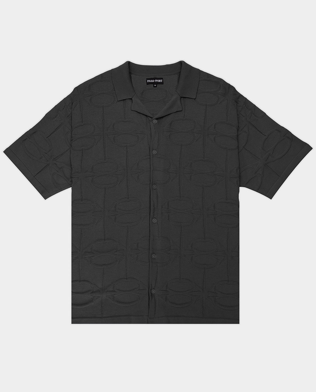 Passport - Soap Sparkle Organic Knitted Leagues Shirt - Dark Grey Shirts Passport
