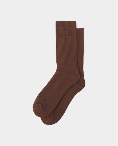 Passport - Solid Workers Socks - Brown Socks Passport