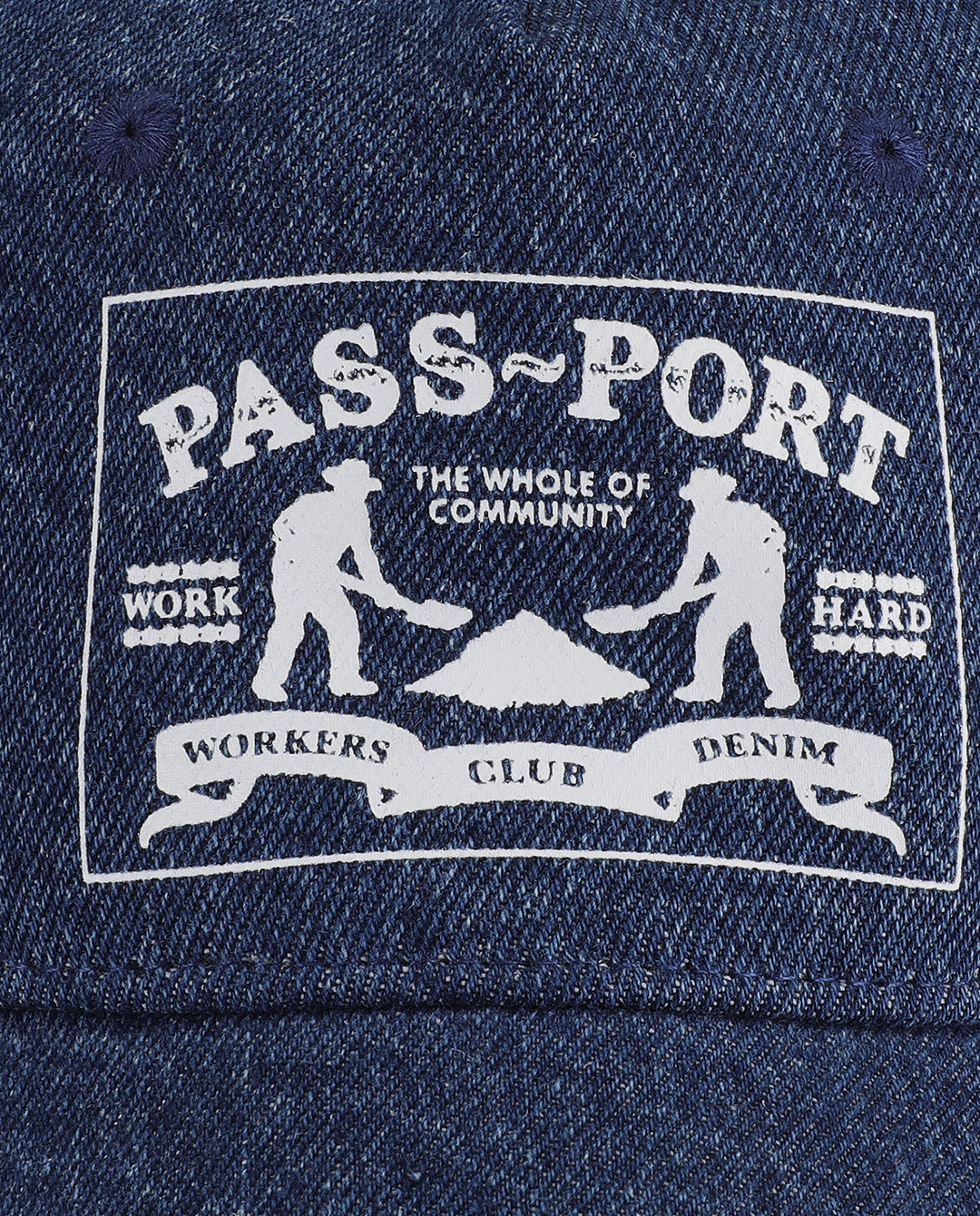 Passport - Workers Club Packers Trucker Hat - Dark Indigo Hats Passport