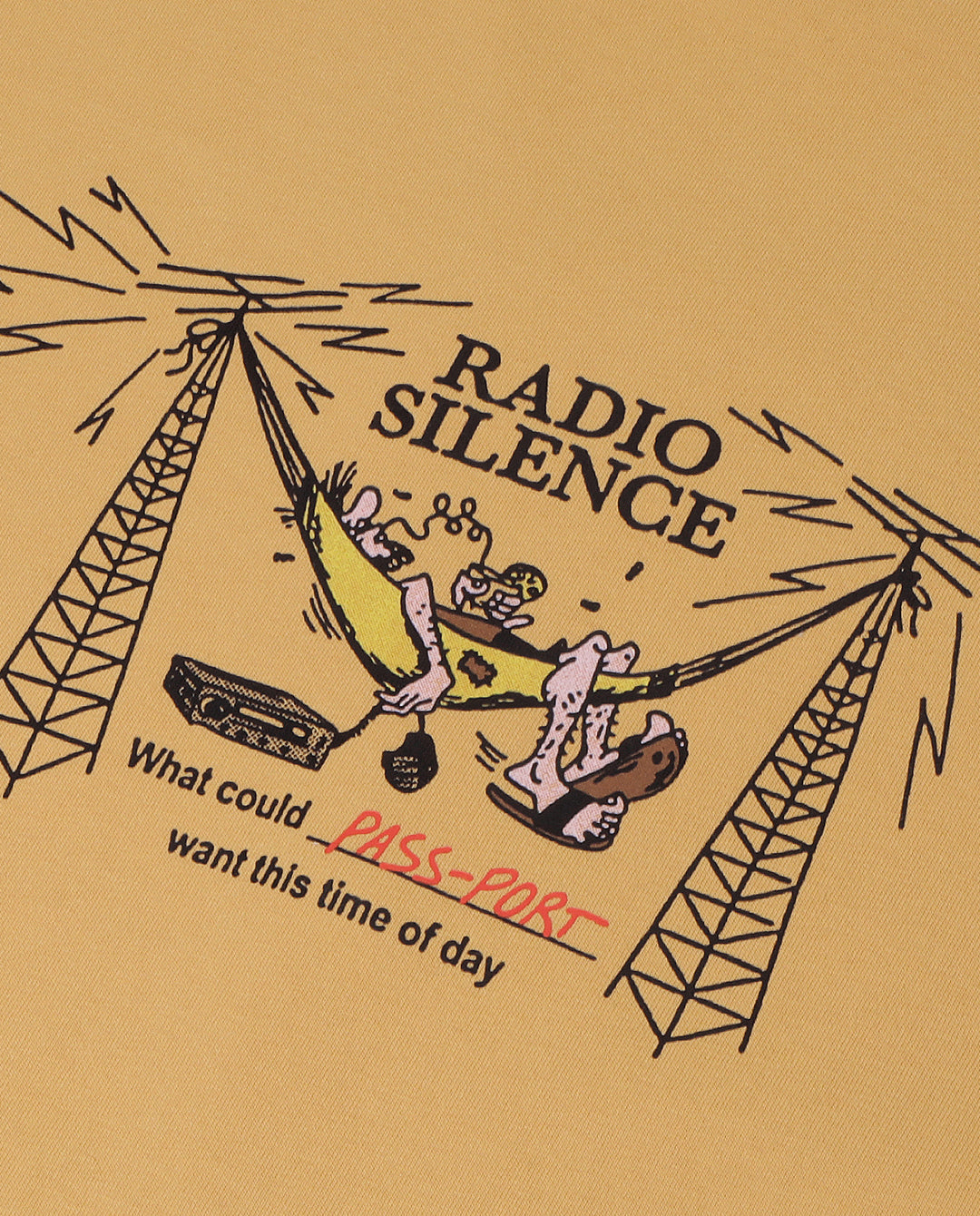 Passport- Radio Silence Tee - Barley T-Shirts Passport