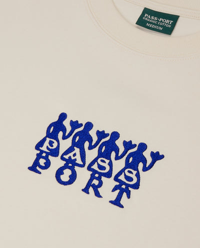 Passport - 4 Flowers Organic Cotton Tee - Off White T-Shirts Passport