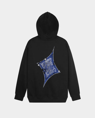 Passport - Glint Zip Hoodie - Black Hoodies Passport