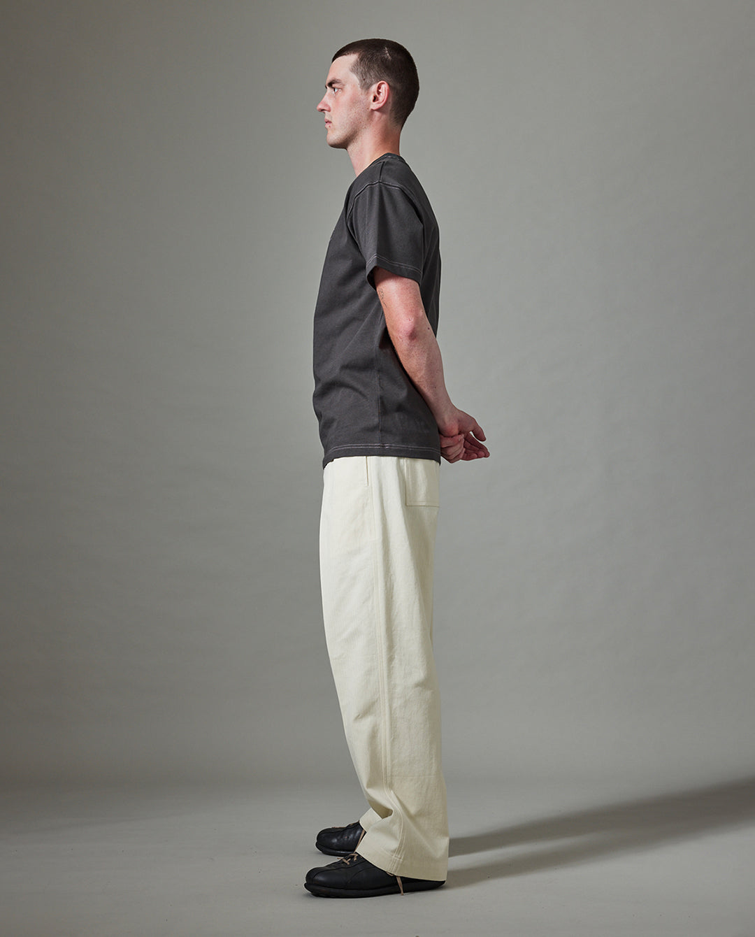 Passport - Herringbone Leagues Club Pant - Bone Pants Passport
