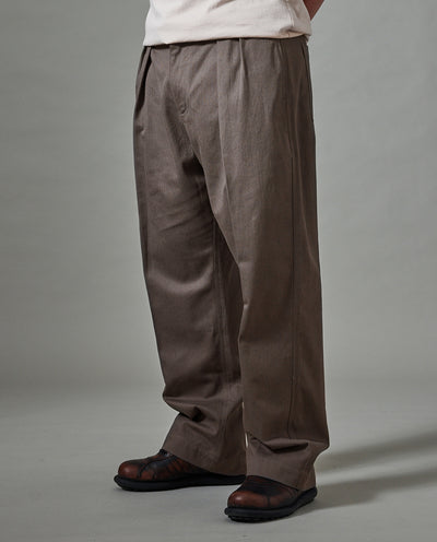 Passport - Herringbone Leagues Club Pant - Dusty Brown Pants Passport