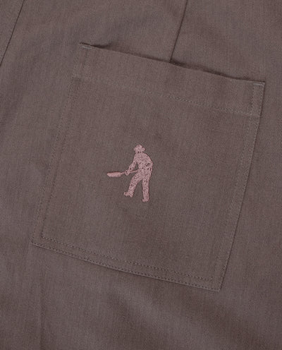 Passport - Herringbone Leagues Club Pant - Dusty Brown Pants Passport