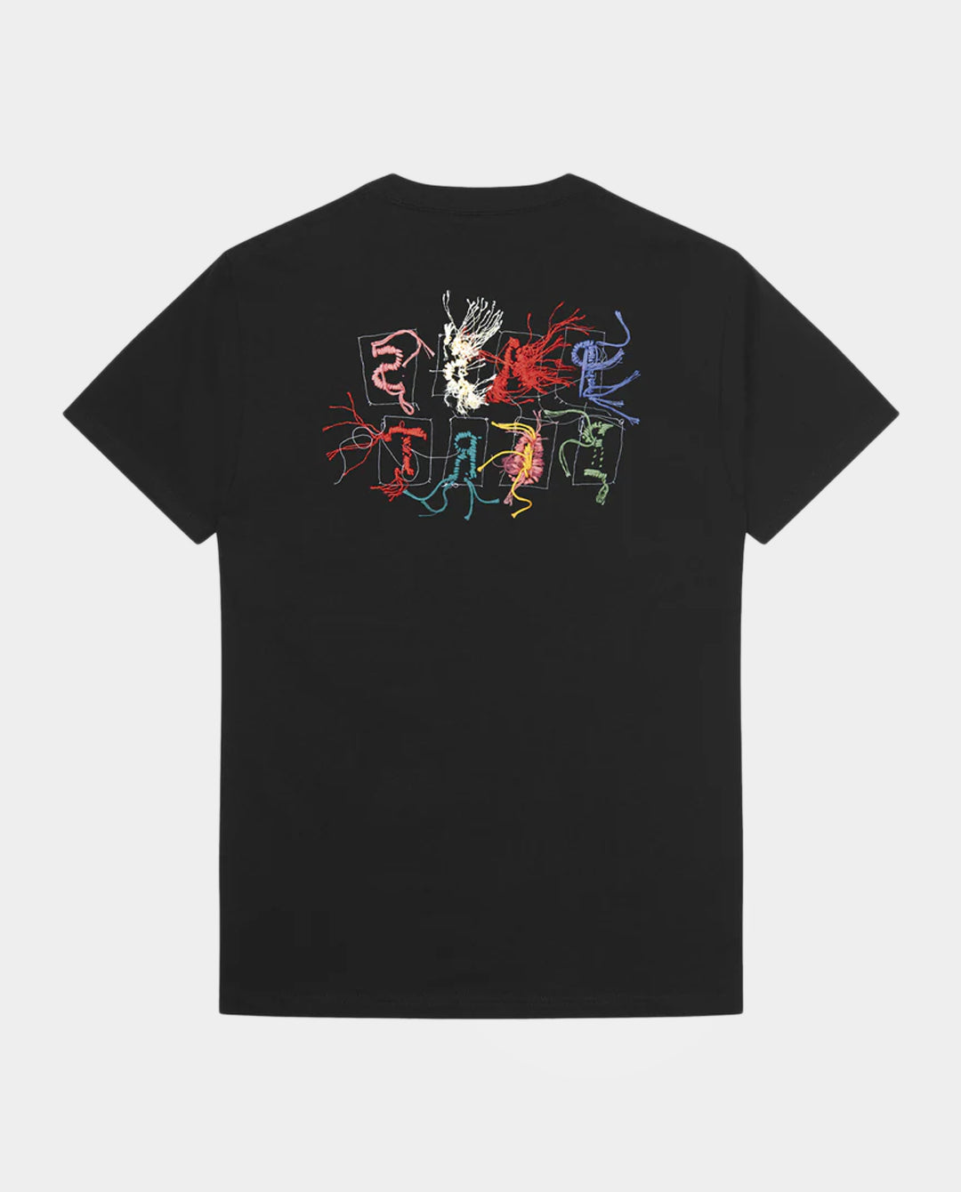 Passport - Patchwork T-Shirt - Black T-Shirts Passport   
