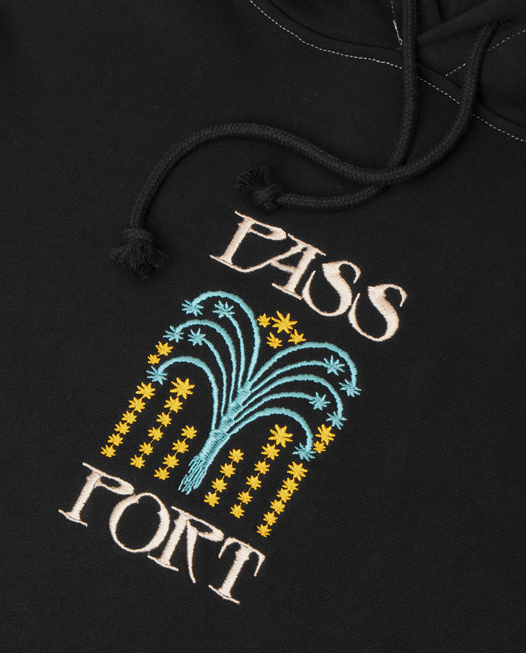Passport - Roman Candle Hoodie - Black Hoodies Passport