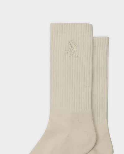 Passport - Solid Workers Socks - Cream Socks Passport