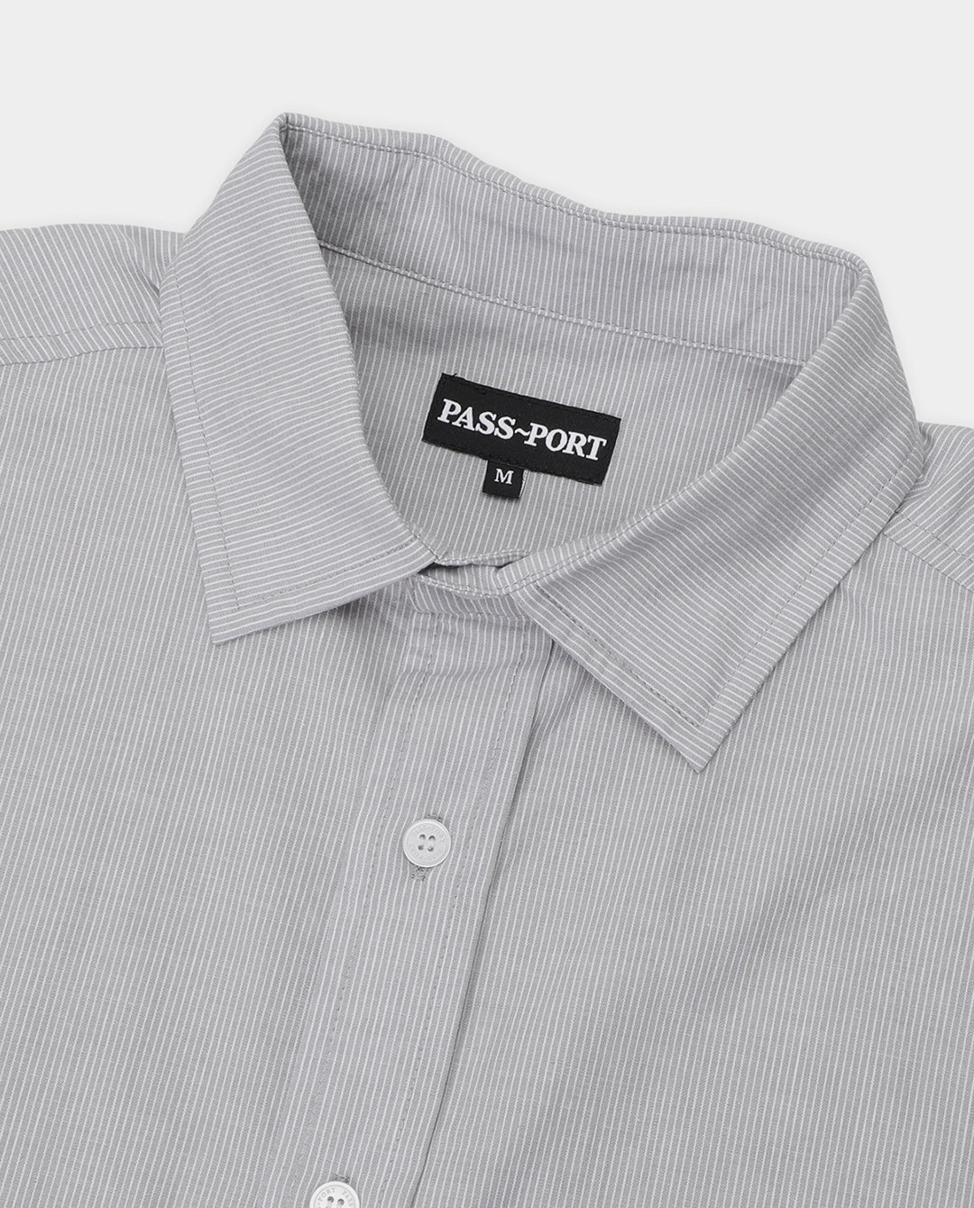 Passport - Workers Stripe SS Shirt - Stone Shirts Passport