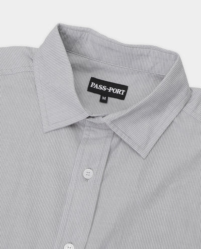 Passport - Workers Stripe SS Shirt - Stone Shirts Passport