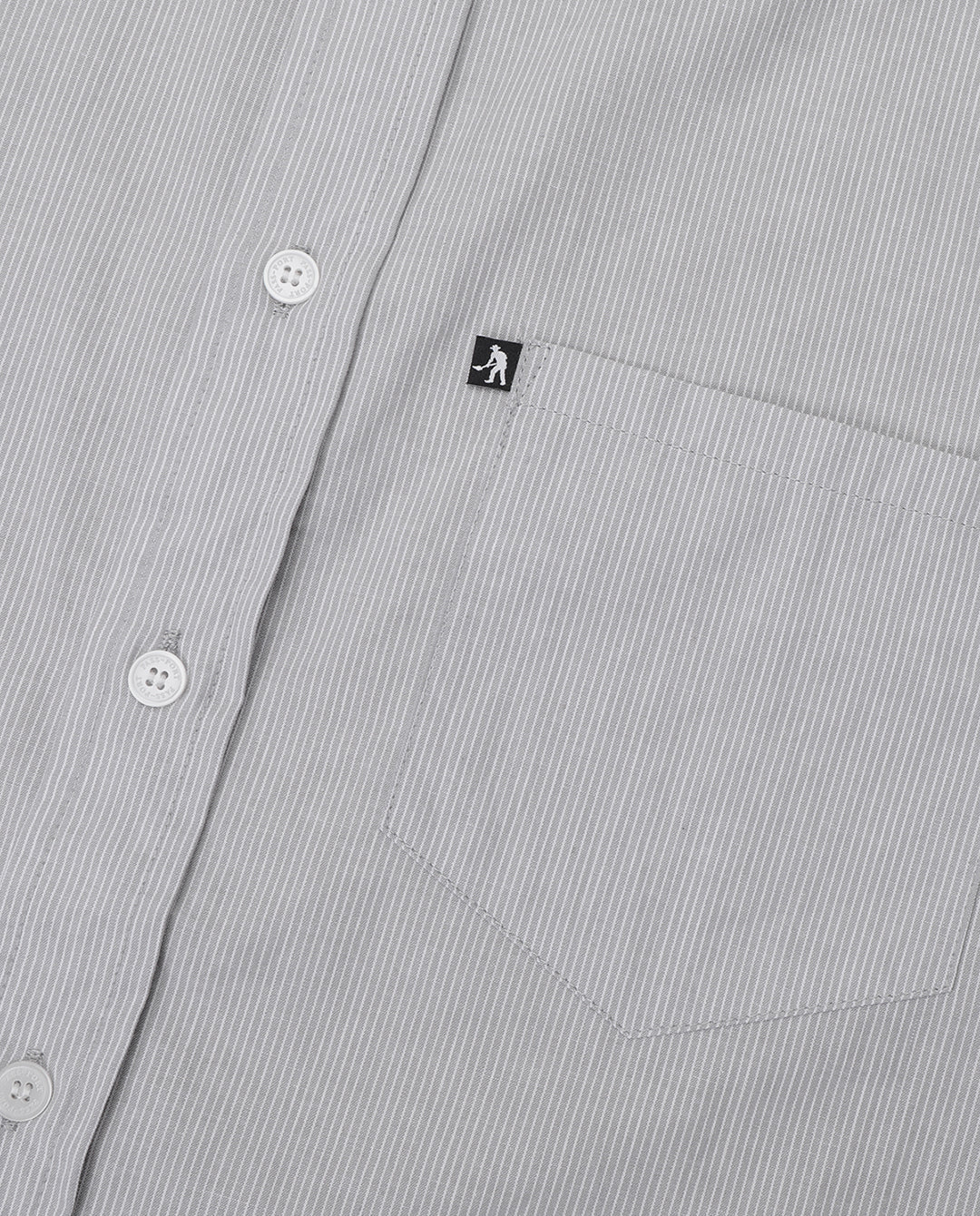 Passport - Workers Stripe SS Shirt - Stone Shirts Passport