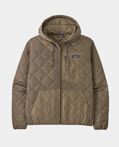 Patagonia - Diamond Quilted Bomber Hoody - Wing Grey Patagonia
