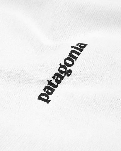 Patagonia - M's P-6 Logo Responsibili Tee - White