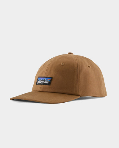 Patagonia - P-6 Label Trad Cap - Deer Brown Hats Patagonia