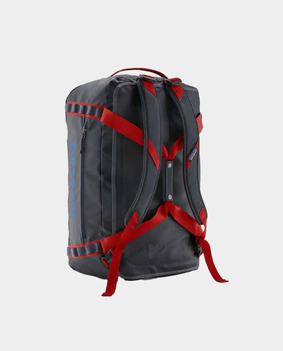 Patagonia - Black Hole Duffel 55L - Smolder Blue w/Amanita Red Bags Patagonia