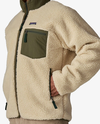 Patagonia - M’s Classic Retro-X Jacket - Dark Natural w/ Basin Green fleece Patagonia