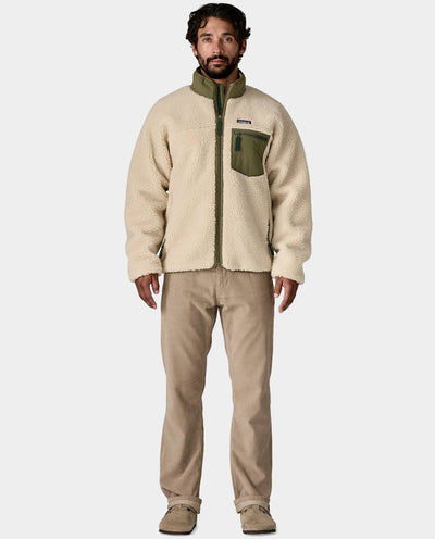 Patagonia - M’s Classic Retro-X Jacket - Dark Natural w/ Basin Green fleece Patagonia