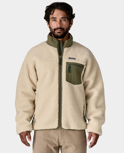 Patagonia - M’s Classic Retro-X Jacket - Dark Natural w/ Basin Green fleece Patagonia