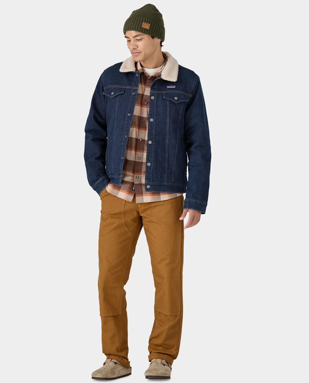 Patagonia M's Pile Lined Trucker Jacket FallenFront NZ