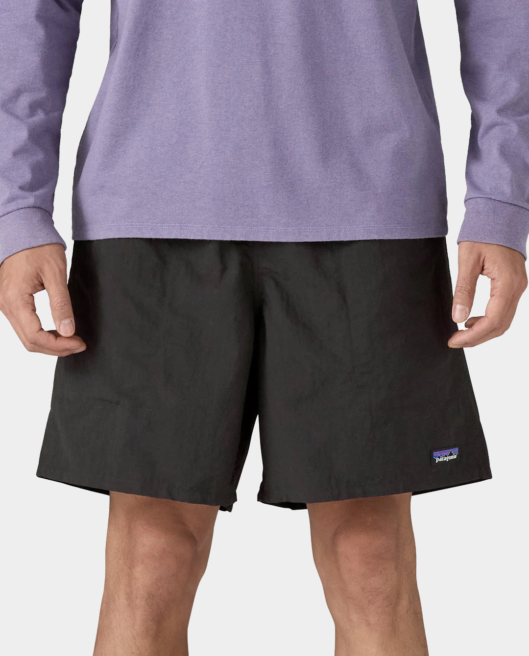 Patagonia - Men’s Baggies Longs - 7” - Black Shorts Patagonia