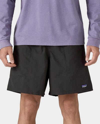 Patagonia - Men’s Baggies Longs - 7” - Black Shorts Patagonia