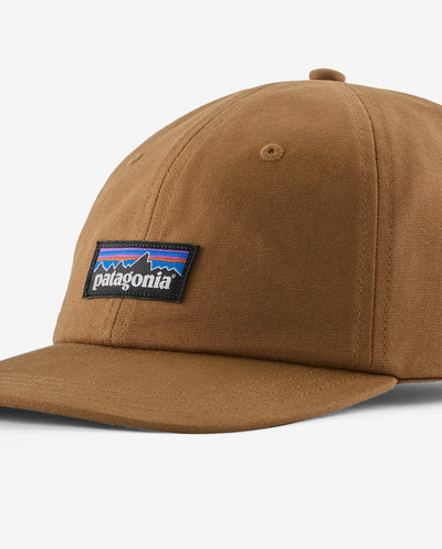 Patagonia - P-6 Label Trad Cap - Deer Brown Hats Patagonia