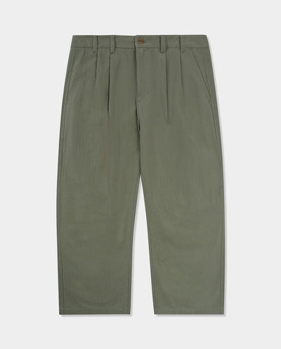 Butter Goods - Pleated Trousers - Moss Pants Butter Goods   