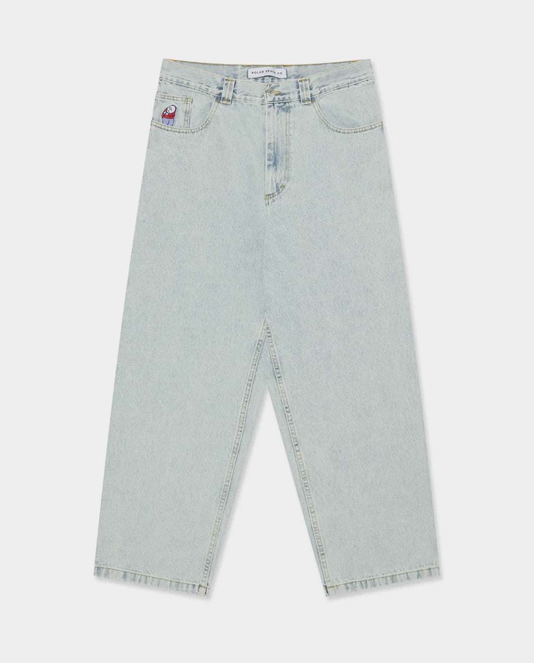 Polar - OG Logo Big Boy Pants - Light Blue Pants Polar