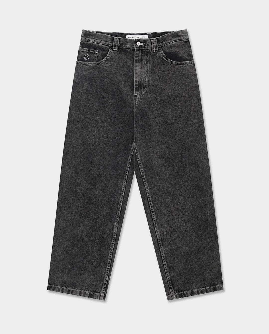 Polar - Big Boy Pants - Silver Black Pants Polar
