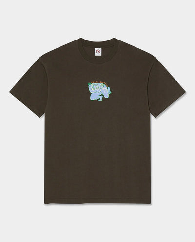 Polar - Shy Bow T-Shirt - Brown T-Shirts Polar