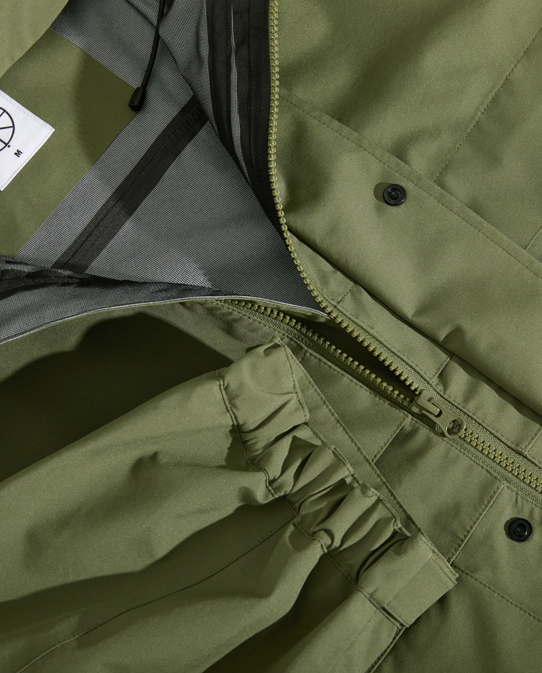 Polar - Cargo Shell Jacket - Moss Green Jackets Polar