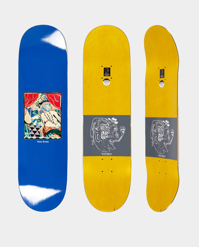Polar - Dane Brady Time Travelers 8.5” Deck - Blue Deck Polar