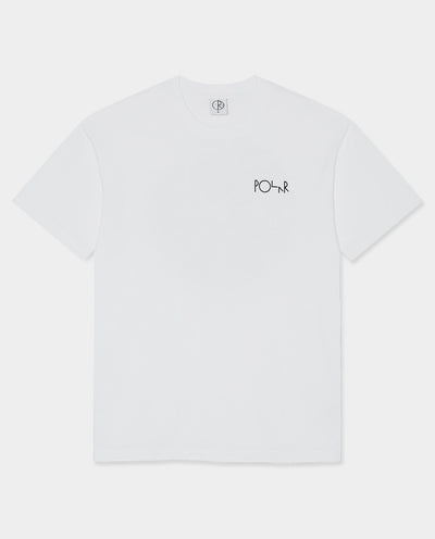Polar - Fill Logo Klez T-Shirt - White T-Shirts Polar