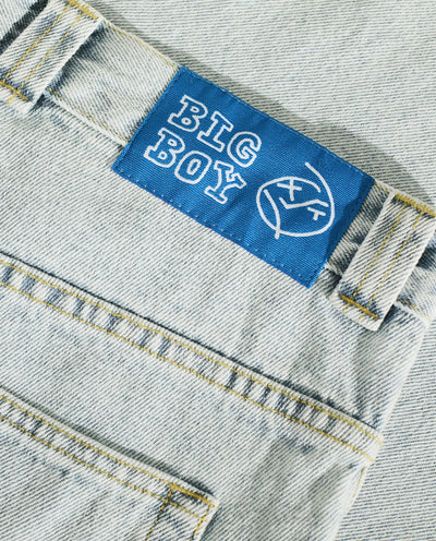 Polar - OG Logo Big Boy Pants - Light Blue Pants Polar