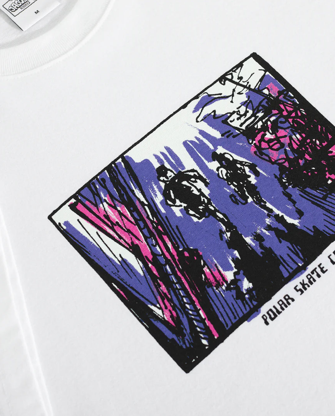 Polar - Running T-Shirt - White T-Shirts Polar