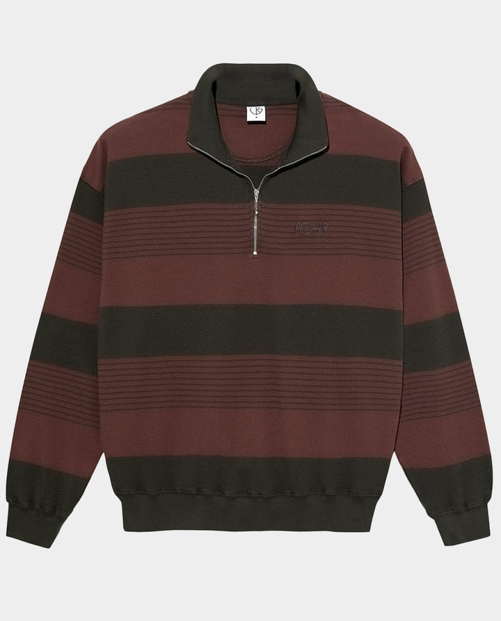 Polar - Surf Half Zip Sweater - Dirty Brown | FallenFront