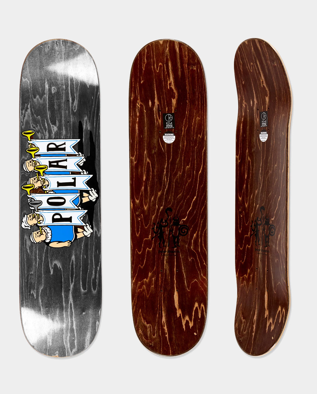 Polar - Team Model Trumpets 8.0” Deck - Multi Deck Polar