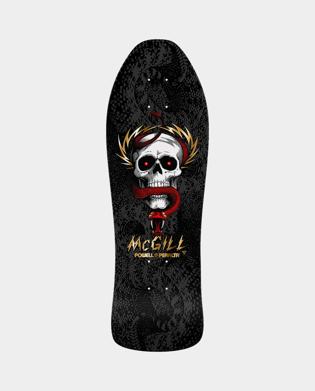Powell Peralta - Bones Brigade Gold Foil Series 16 McGill Deck - Black/Gold Deck Powell Peralta