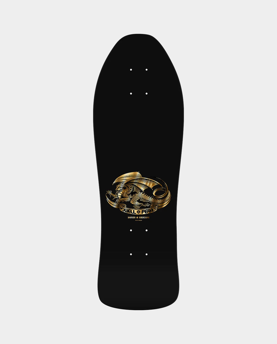 Powell Peralta - Bones Brigade Gold Foil Series 16 McGill Deck - Black/Gold Deck Powell Peralta