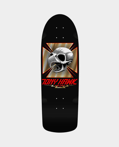 Powell Peralta - Bones Brigade Gold Foil Series 16 Tony Hawk Deck - Black/Gold Deck Powell Peralta