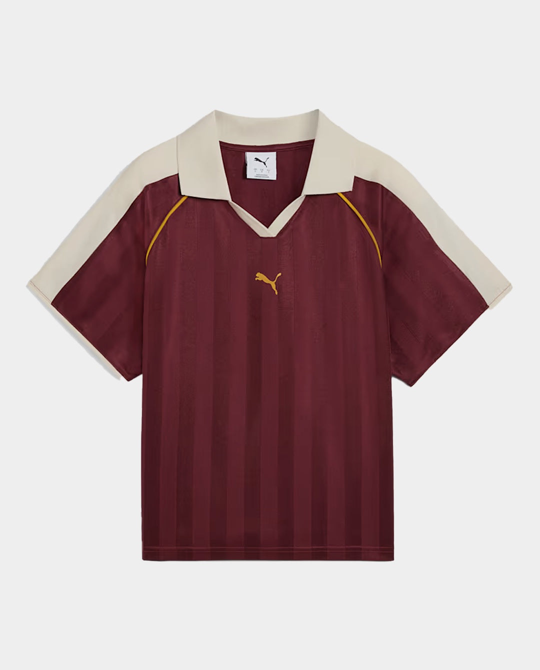 Puma - T7 Women’s Relaxed Football Jersey - Ruby Shimmer T-Shirts Puma