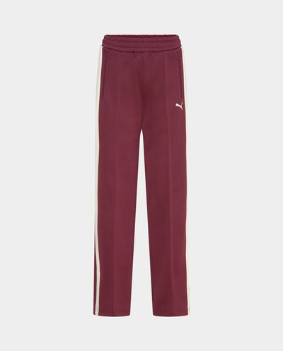 Puma T7 Women's Always On Track Pants - Ruby Shimmer Pants Puma