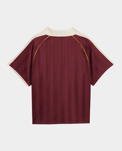 Puma - T7 Women’s Relaxed Football Jersey - Ruby Shimmer T-Shirts Puma