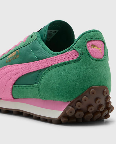 Puma - Easy Rider Vintage Shoe - Green/Poised Pink Shoes Puma