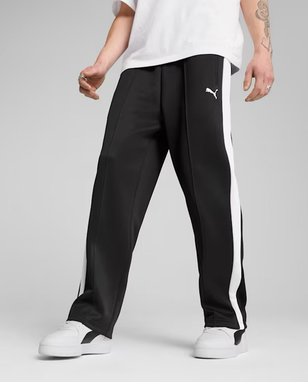 Puma - T7 ALWAYS ON Straight Track Pant - Puma Black Pants Puma