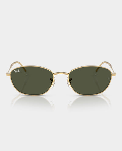Ray-Ban - Arista Sunglasses with Green Lens Sunglasses Ray-Ban