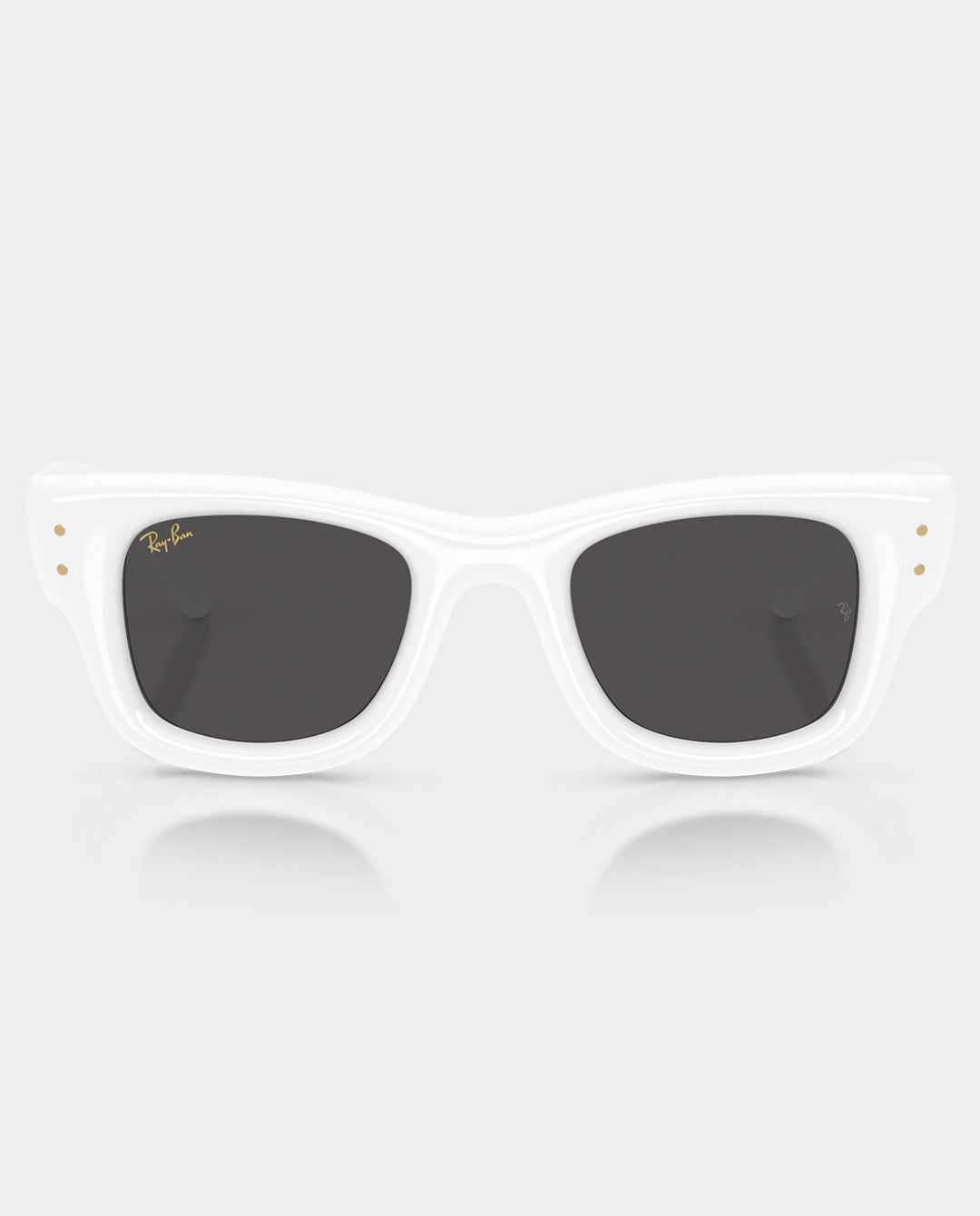 Ray-Ban X A$AP Rocky - Wayfarer Puffer Sunglasses - White with Ultra Black Lens Sunglasses Ray-Ban