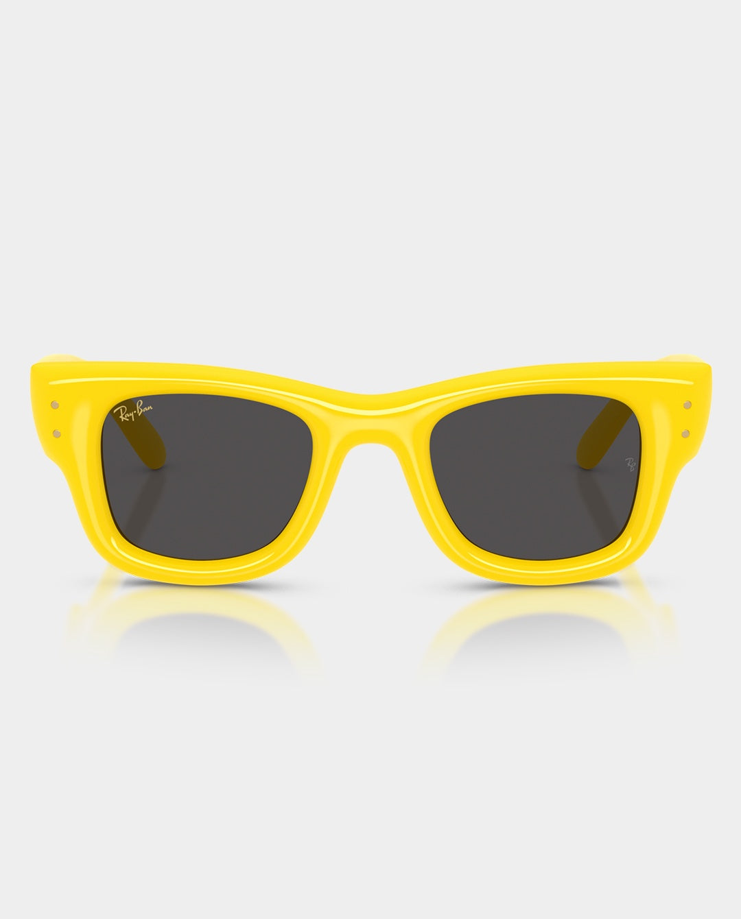 Ray-Ban x A$AP Rocky - Wayfarer Puffer Sunglasses - Yellow with Ultra Black Lens Sunglasses Ray-Ban